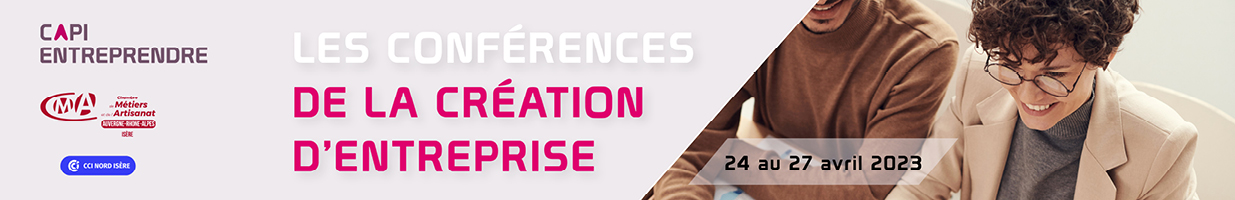banniere conferences creation 2023