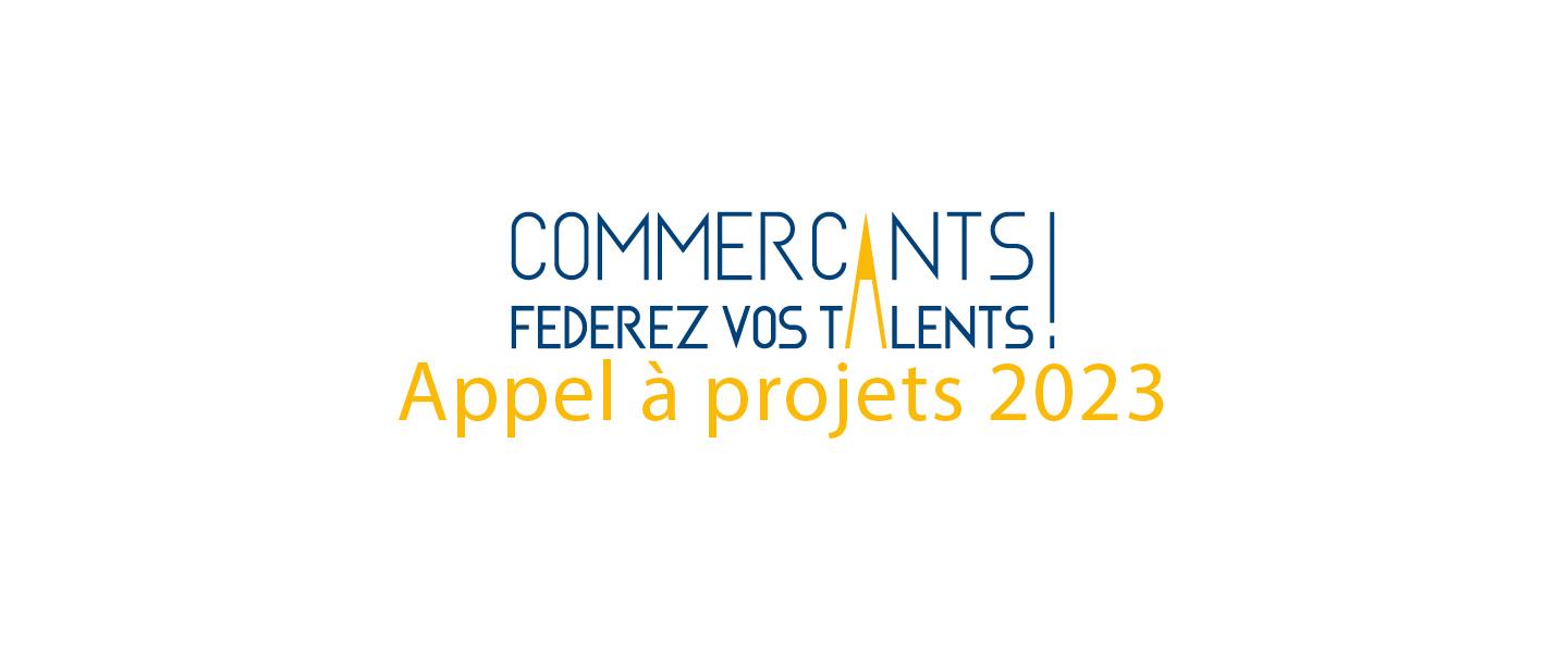 Appel a projet 2023 commerçants logo